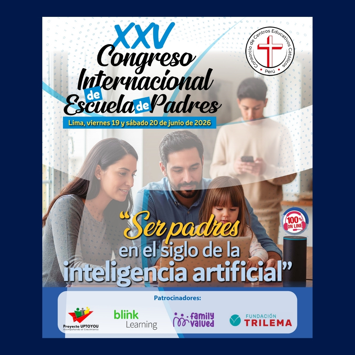 XXV Congreso de Escuela de Padres: Ser padres en el siglo de la inteligencia artificial