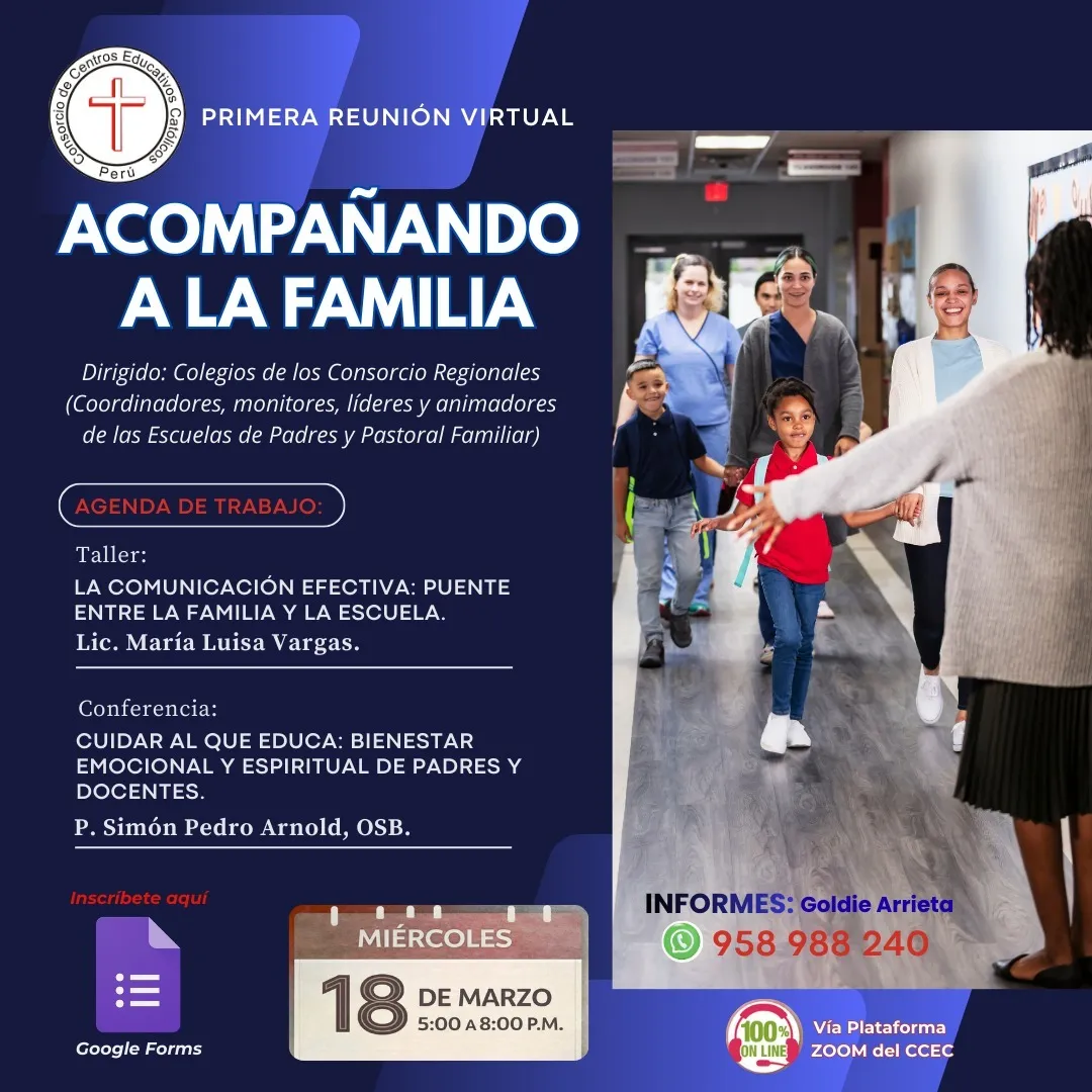 Acompañando a la familia - Primera Reunión Consorcios Regionales