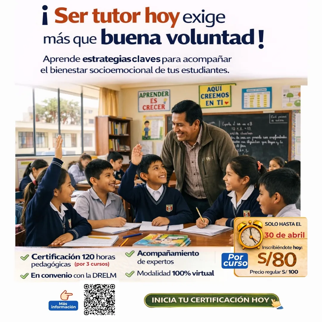 Curso Tutoría y Bienestar Socioemocional