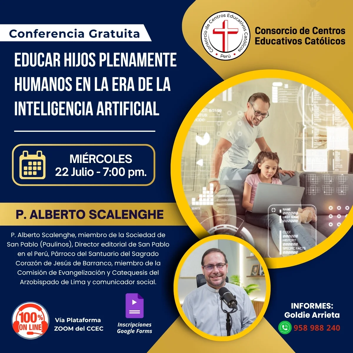 Educar hijos plenamente humanos en la era de la Inteligencia Artificial