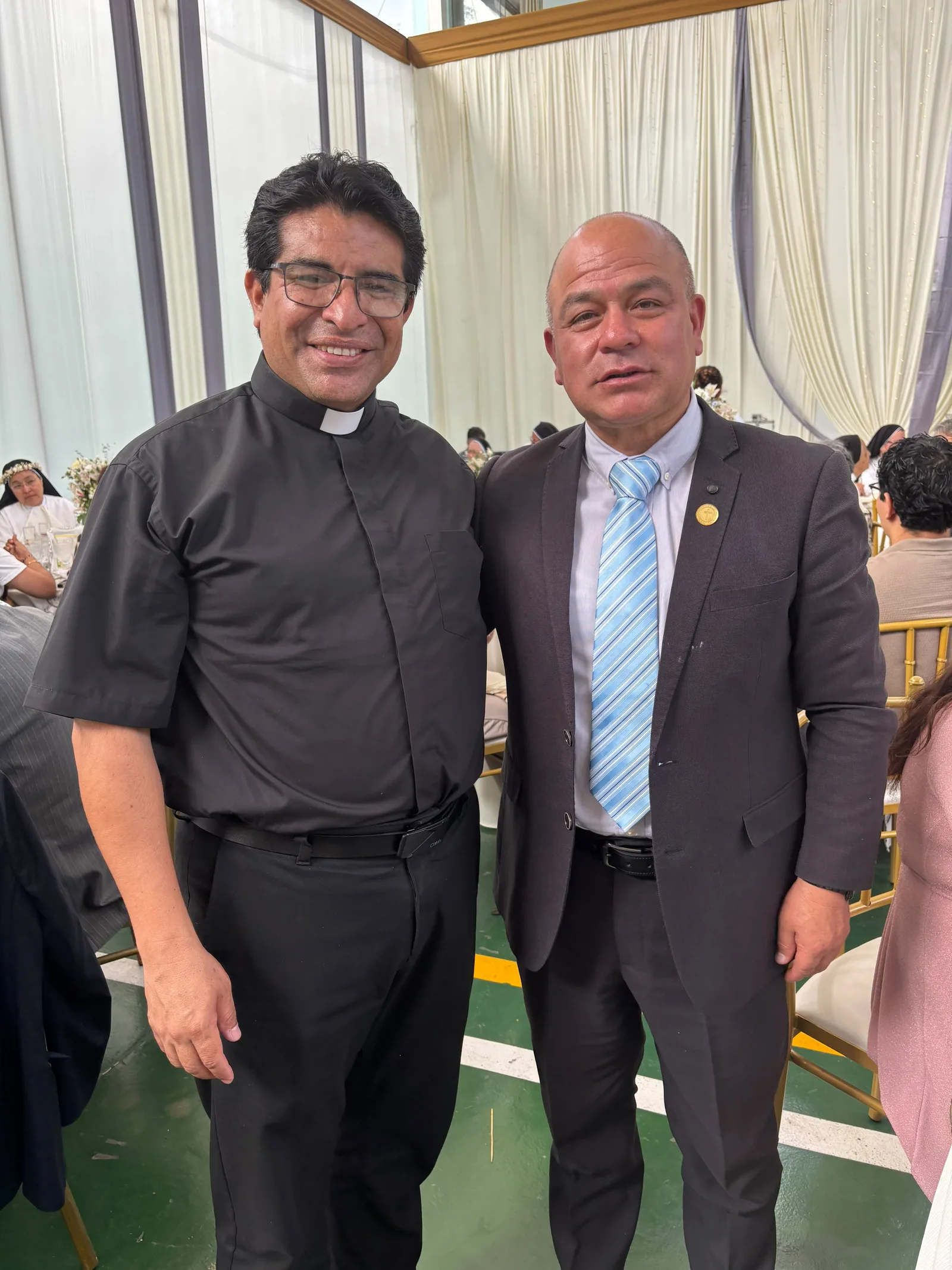 Representantes del CCEC durante las coordinaciones previas a la Convención Nacional