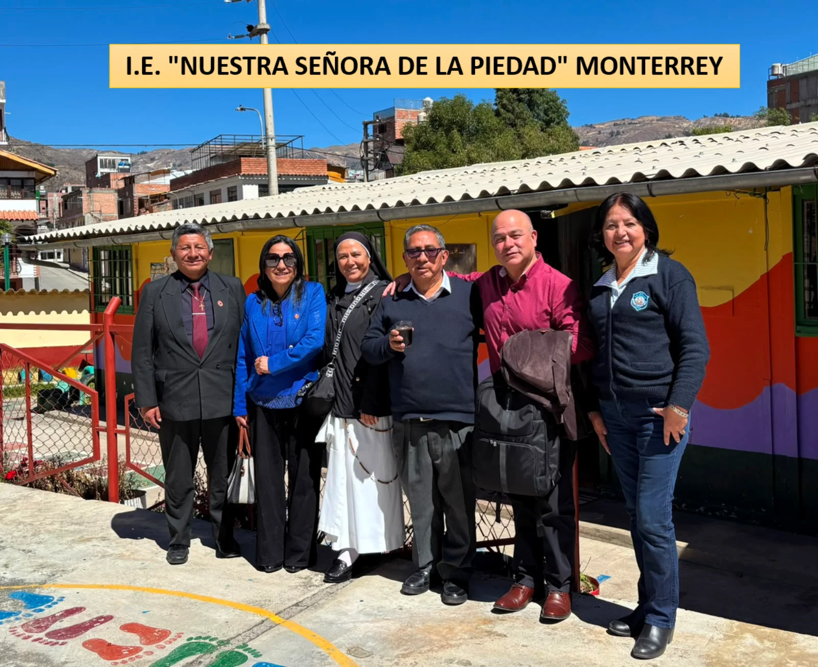 Visita a las instituciones educativas del Consorcio Regional Huaraz