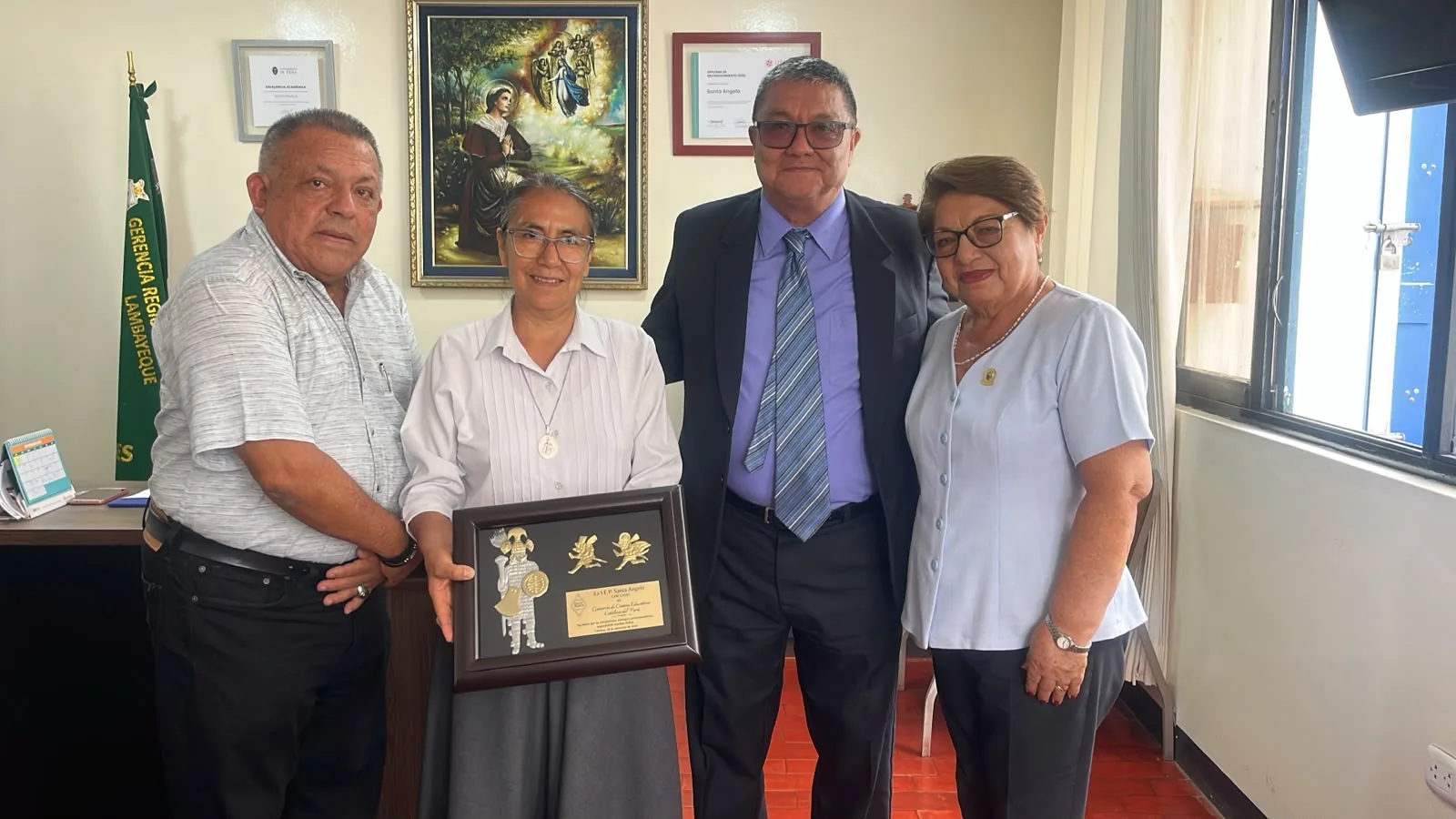 Visita institucional del CCEC a la Regional Lambayeque